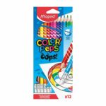 Ξυλομπογιές Maped Color Peps Oops Με Γόμα