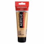 Ακρυλικό AMSTERDAM TALENS 120ml Light Gold 802