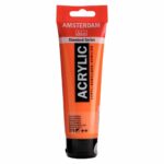 Ακρυλικό AMSTERDAM TALENS 120ml Vermilion 311