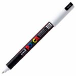 Μαρκαδόρος Ζωγραφικής Uni Posca Pc-1M 0,7mm Λευκό