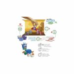 Σετ Πλαστοζυμαράκια Carioca Modelight Aliens Planet 12 Χρώματα