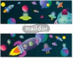 Άλμπουμ με Αυτοκόλλητα Aliens Planets Maildor