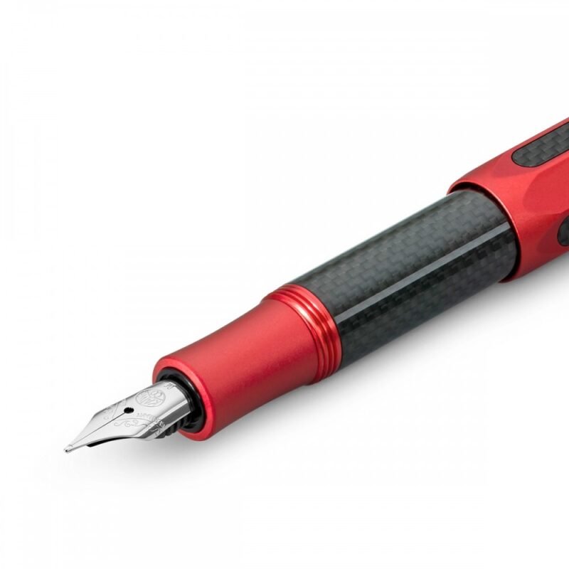 Πένα Kaweco Al Sport Red Carbon Anthracite