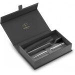 Σετ Δώρου PARKER Στυλό Ballpen Jotter CR Street Steel CT με Μαύρη Θήκη